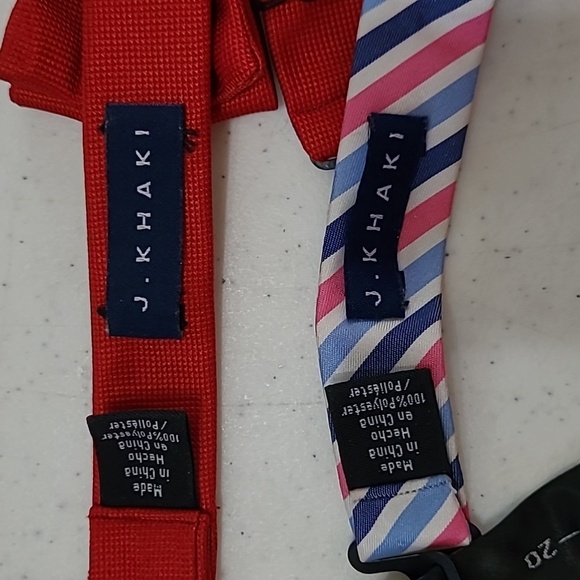 J Khaki men's bowties - Picture 2 of 2